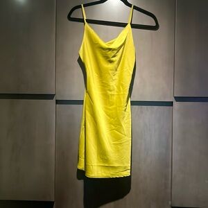 Urban Outfitters. Sateen Slip dress. XS cowl neck.